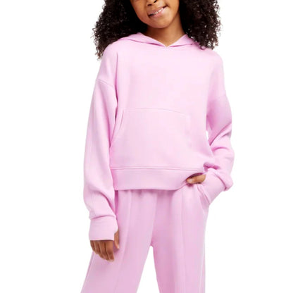 Danskin Girls Youth Kangaroo Pocket Relax Fit Active Hoodie
