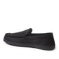Dearfoams Men's Jason Perforated Microsuede Memory Foam Indoor Outdoor Moccasin Slippers