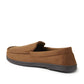 Dearfoams Men's Jason Perforated Microsuede Memory Foam Indoor Outdoor Moccasin Slippers