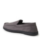 Dearfoams Men's Jason Perforated Microsuede Memory Foam Indoor Outdoor Moccasin Slippers