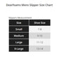 Dearfoams Men's Jason Perforated Microsuede Memory Foam Indoor Outdoor Moccasin Slippers