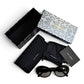 Dolce & Gabbana Oval Cat Eye Leopard Glitter Sunglasses