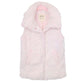 Dylan Women's Shaggy Lux Pile Fleece Collared Vest