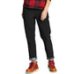 Eddie Bauer Women's Storm Repel Fleece Plaid Lined Lightweight Stretch Casual Pants