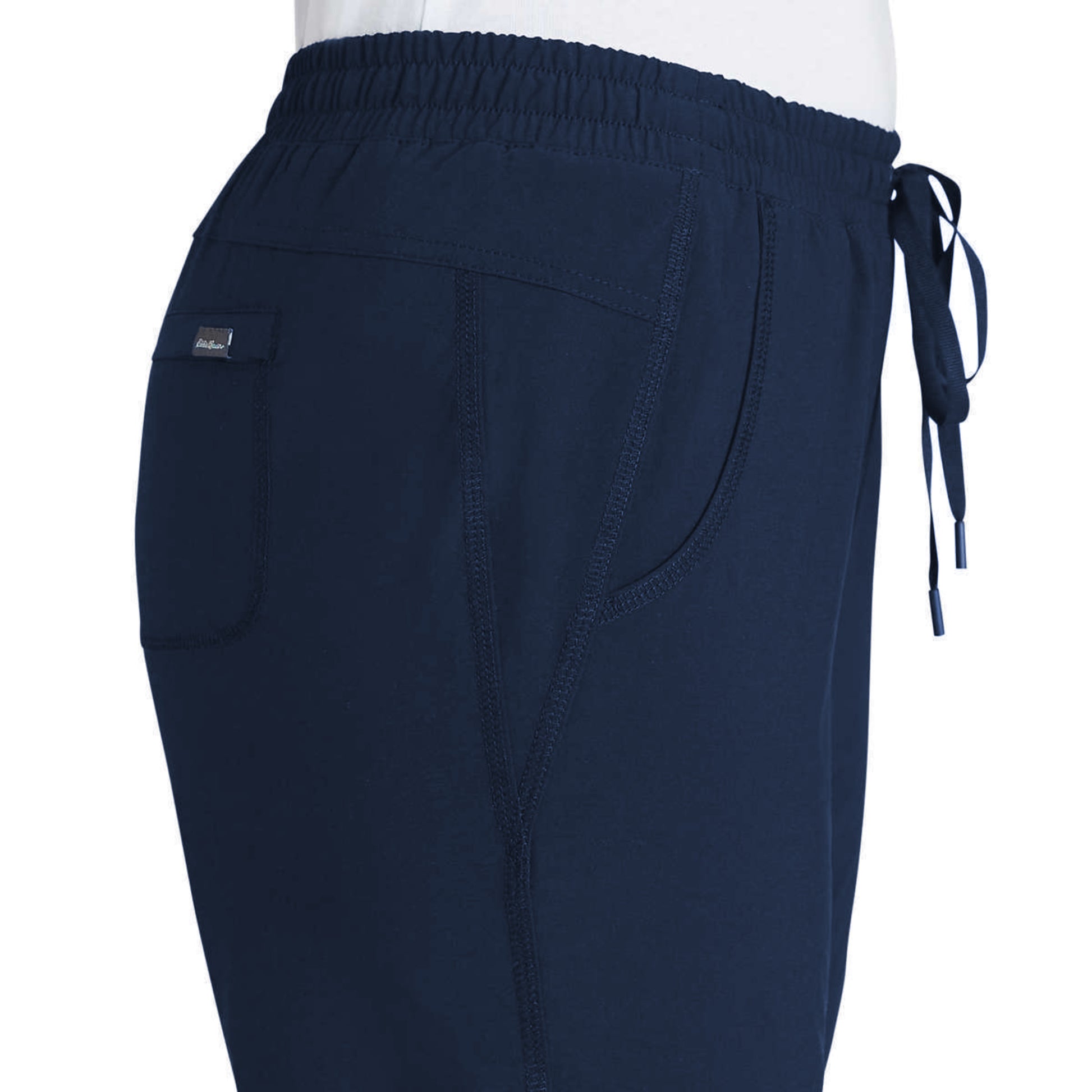 Eddie Bauer Fleece Lined Pants Women's Size 10 Pull On Elastic Waist Zip  Pockets