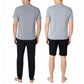 Eddie Bauer Men’s 3-Piece Super Soft Sleep Set Tee Joggers and Shorts Lounge Set