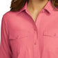 Eddie Bauer Women's Moisture Wicking UPF 50+ Departure Top Bottom Down Shirt