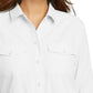 Eddie Bauer Women's Moisture Wicking UPF 50+ Departure Top Bottom Down Shirt