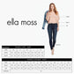 Ella Moss Women's Soft Ribbed Knit V-Neck Sweater