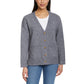 Ella Moss Women's V-Neck Button Front Soft Knit Cardigan