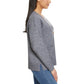 Ella Moss Women's V-Neck Button Front Soft Knit Cardigan