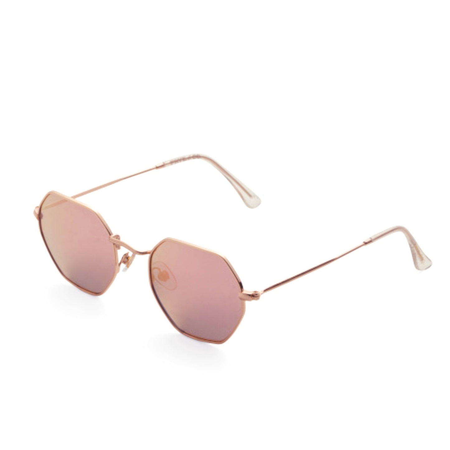 FRYE & CO Women's Geometric Gold Tone Metal Frame  UV  Protection Sunglasses