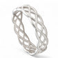 Fashion Women's 925 Sterling Silver Celtic Knot Band Ring