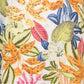 Francesca Bettini Women's Cowl Neck Tropical Print Linen Maxi Dress