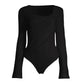 Free People Women's On A Cloud Stretch Cotton Long Bell Sleeves Bodysuit