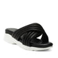 French Connection Women's Puffed Criss-cross Open Toe Platform Sandals