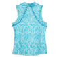 Gottex Women's Moisture wicking UPF 50 Ruffle Golf Tennis Tank Top