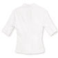 Gracia Collared Cut Out Twisting Point Blouse Top