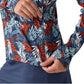Hang Ten Women's Quick-dry UPF 50+ Long Sleeves Front Pocket Sun Swim T-Shirt
