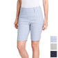 Hilary Radley Women's Comfort Waistband Bermuda Shorts