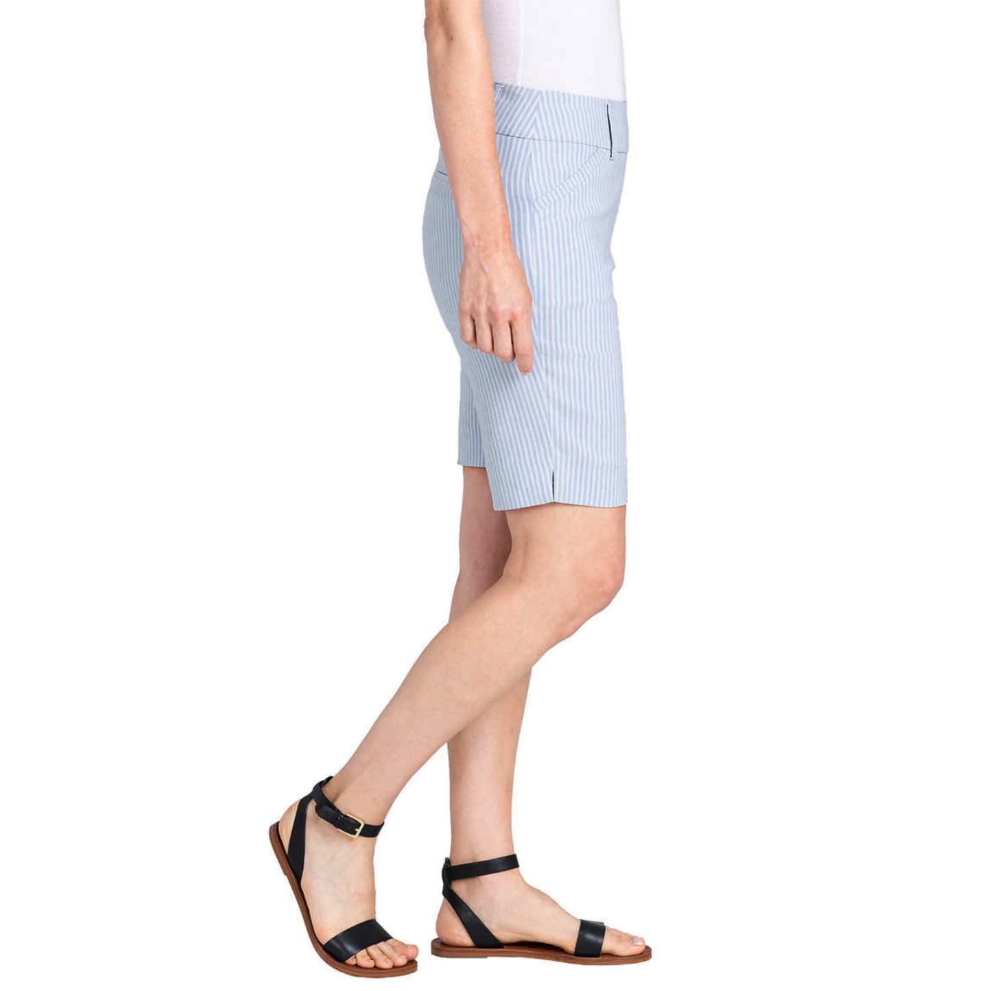 Hilary Radley Women's Comfort Waistband Bermuda Shorts