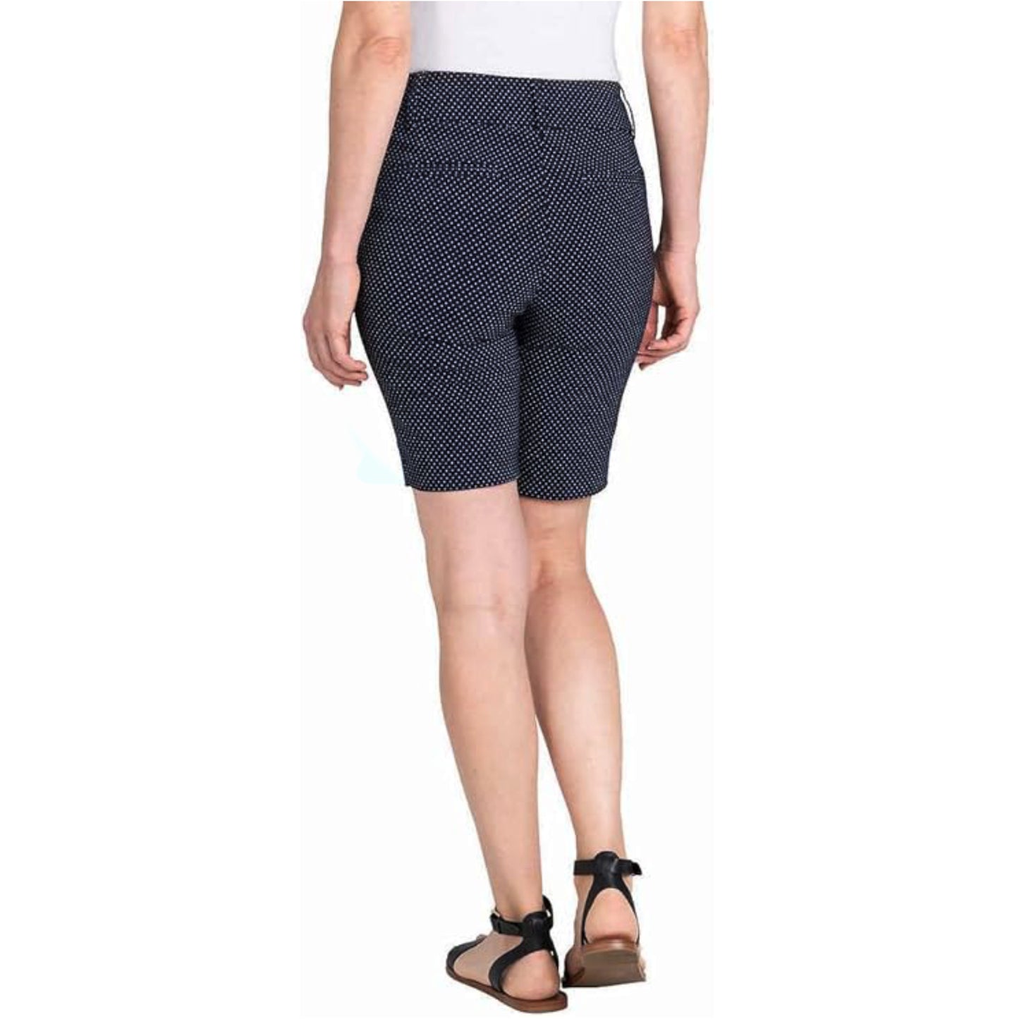Hilary Radley Women's Comfort Waistband Bermuda Shorts