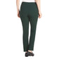 Hilary Radley Women's High Rise Tummy Control Pintuck Pull-On Slim Dress Pants