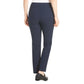 Hilary Radley Women's High Rise Tummy Control Pintuck Pull-On Slim Dress Pants