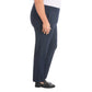 Hilary Radley Women's High Rise Tummy Control Pintuck Pull-On Slim Dress Pants