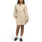 IDEM DITTO Women's Cotton Long Sleeve Mini Shirt Dress