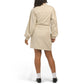 IDEM DITTO Women's Cotton Long Sleeve Mini Shirt Dress