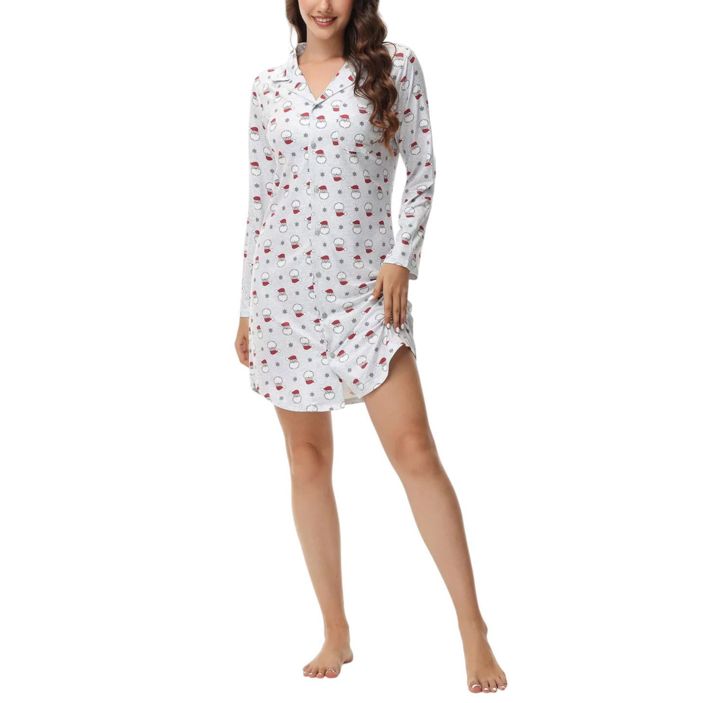 Letaytore Women's Sleepwear Loungewear PJ Sleepshirt Sleepdress