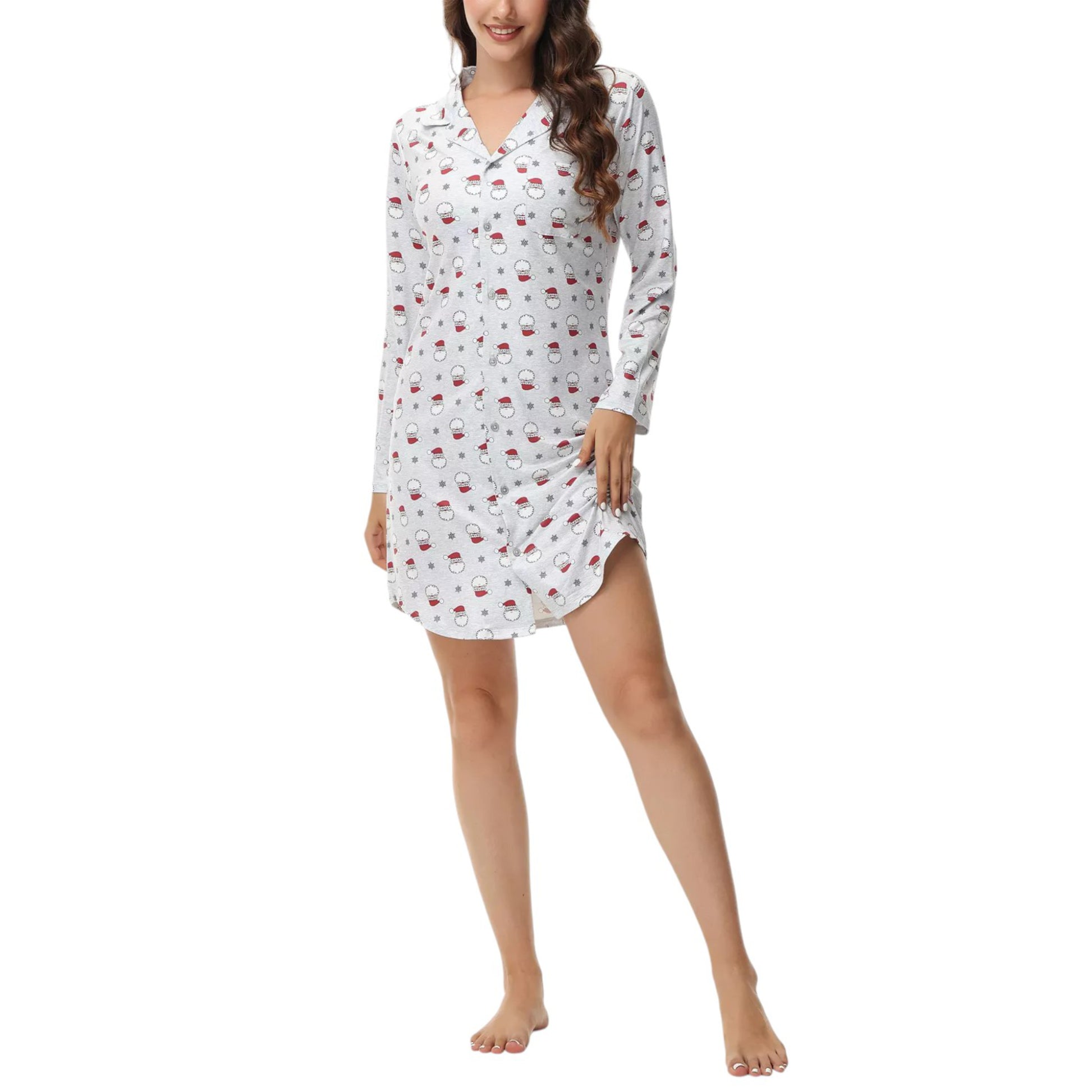 Letaytore Women's Sleepwear Loungewear PJ Sleepshirt Sleepdress