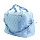 ISAAC MIZRAHI Women's Nylon Ogee Quilted Duffel Bag