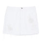 J Brand Women's Bonny Sequin Embellished Frayed Hem Denim Mini Skirt