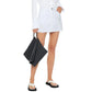 J Brand Women's Bonny Sequin Embellished Frayed Hem Denim Mini Skirt