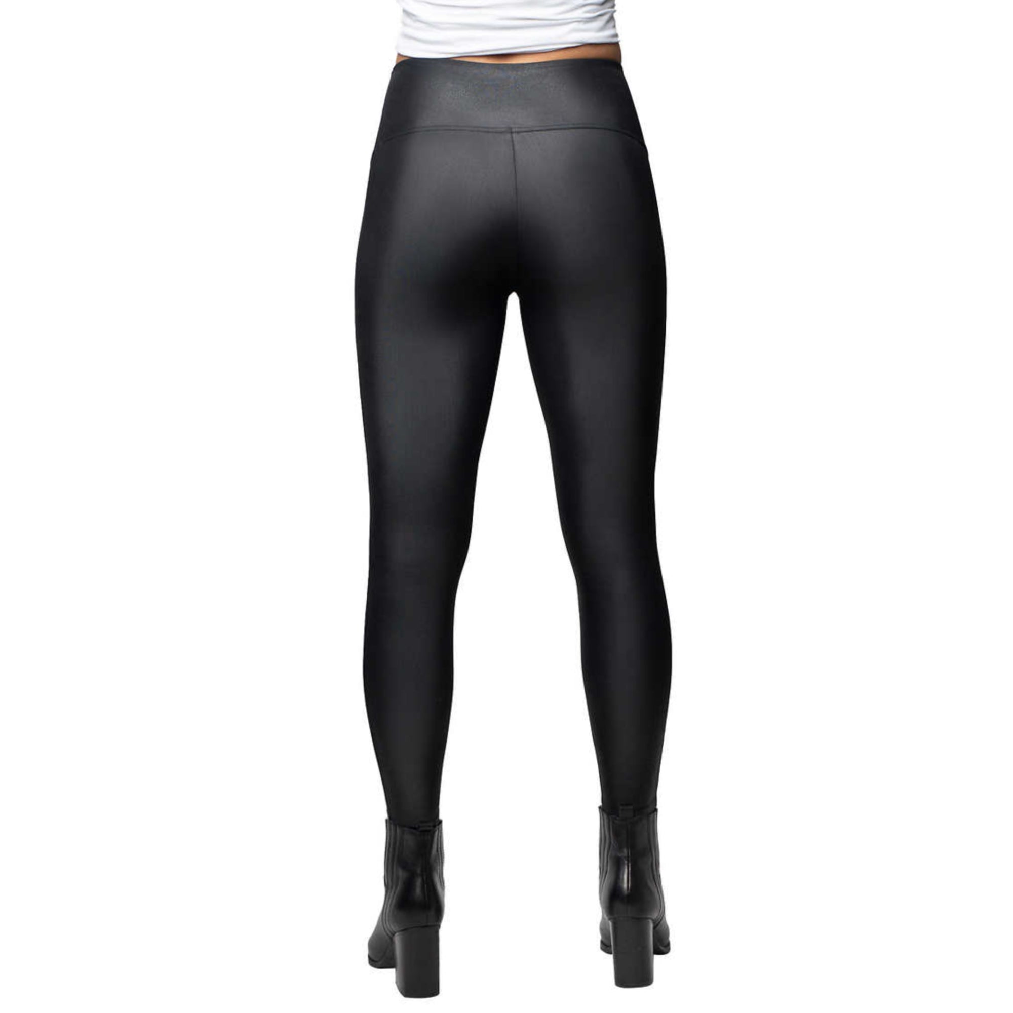 Leather leggings 2024 in store