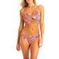 Jessica Simpson Women's Paisley Print Keyhole Swim Bikini Top and Bottom Collection