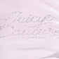 Juicy Couture Women's 2-Pc Rhinestone Fitted Lettuce Edge Tee And Shorts Pajama Set