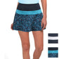 KYODAN Women's Built-in Shorts Color Block Inserts Golf Skort
