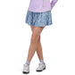 LAURA ASHLEY Women's Floral Print UPF 50 Built-in Shorts Pleated Mini Skort