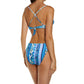 Lucky Brand Floral Print Swim Bikini Top and Bottom Collection