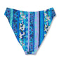 Lucky Brand Floral Print Swim Bikini Top and Bottom Collection