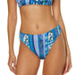 Lucky Brand Floral Print Swim Bikini Top and Bottom Collection