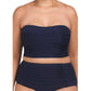 La Blanca Women's Plus Linea Costa Textured Removable Strap Bandeau Bikini Top and Bottom Collection