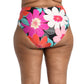 La Blanca Women's Plus Size In Full Bloom Floral High Neck Swim Tankini Top and Bottom Collection