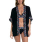 La Blanca Women's Catalina Coast Open Front Swim Cover-Up Black