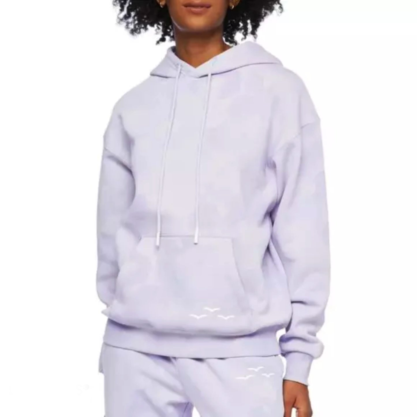 LazyPants Women's Fleece Lined Oversized Boyfriend Sweatshirt Hoodie