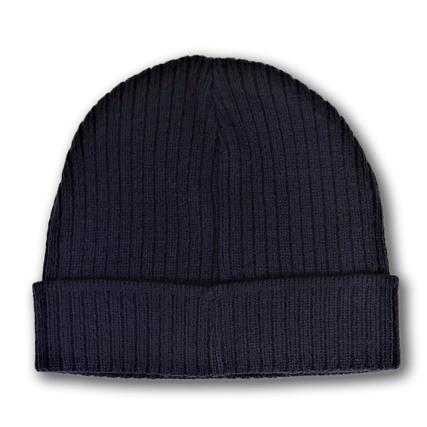 Levi's Men's Fleece Lined Rib Knit Fold over Cuff Beanie