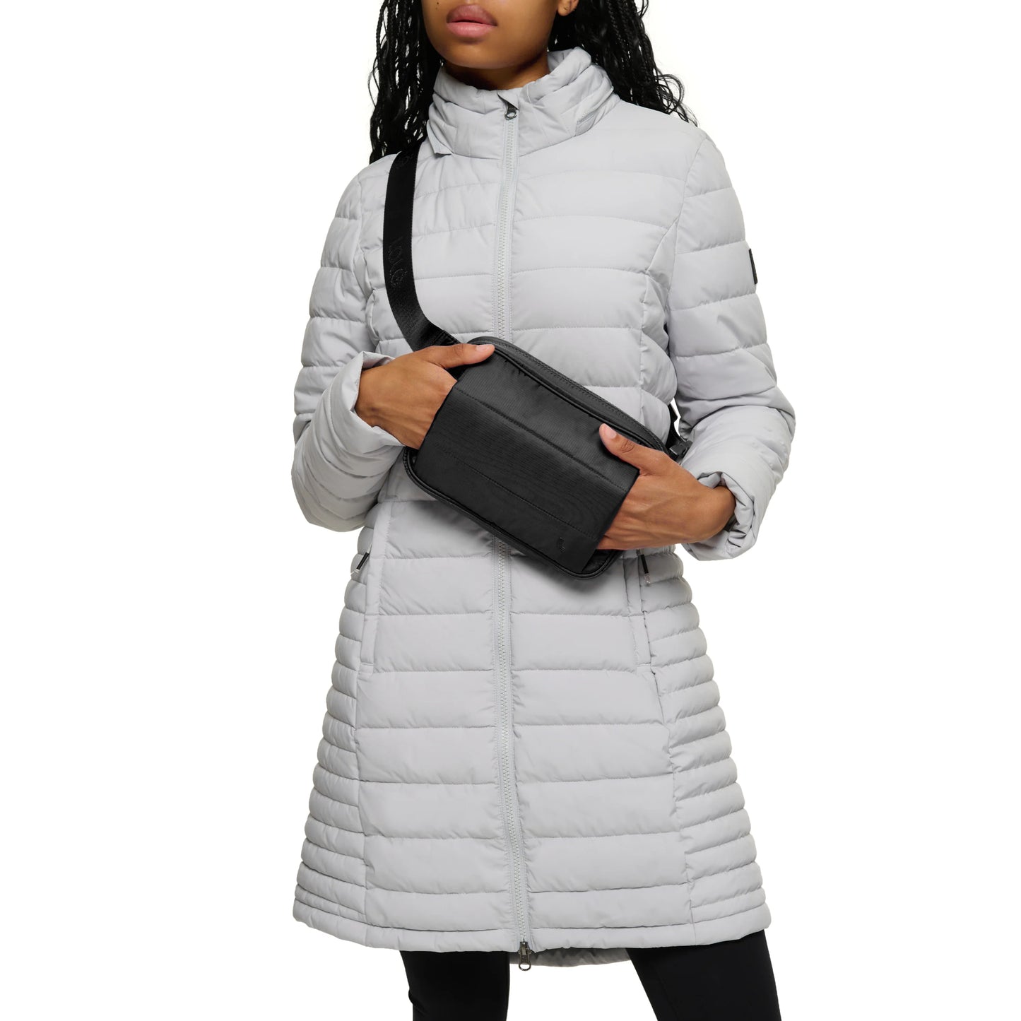 Lolë Unisex Women's Men's Faux Fur Handwarmer Fanny Pack Belt Bag